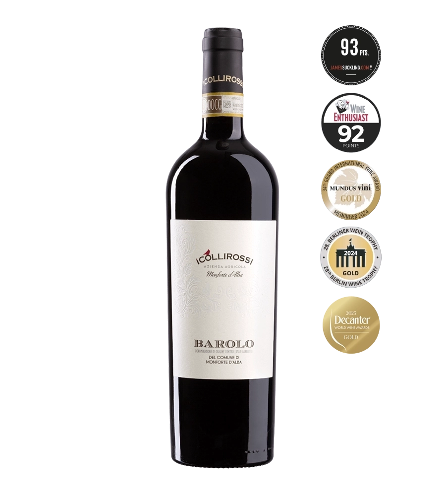 iCOLLIROSSI Barolo DOCG del Comune di Monforte d'Alba